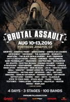 2016.08.12 - BRUTAL ASSAULT FEST, Jaromer (Czech Republic)