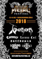 2018.07.14 - GELFE METAL FEST, Gävle (Sweden)