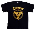 Coroner Gold Print T-Shirt