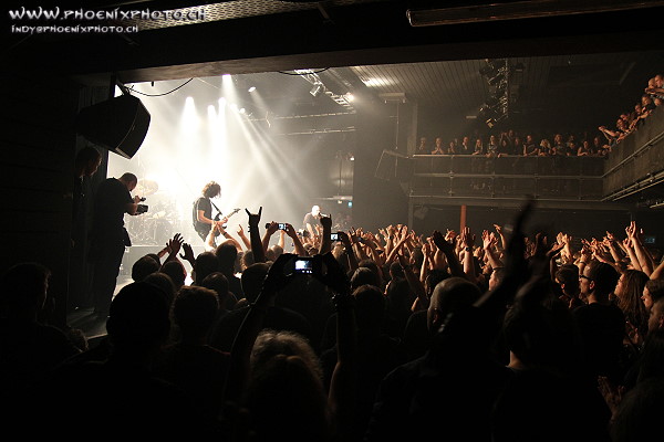 Coroner in Lausanne at their first show in 2011